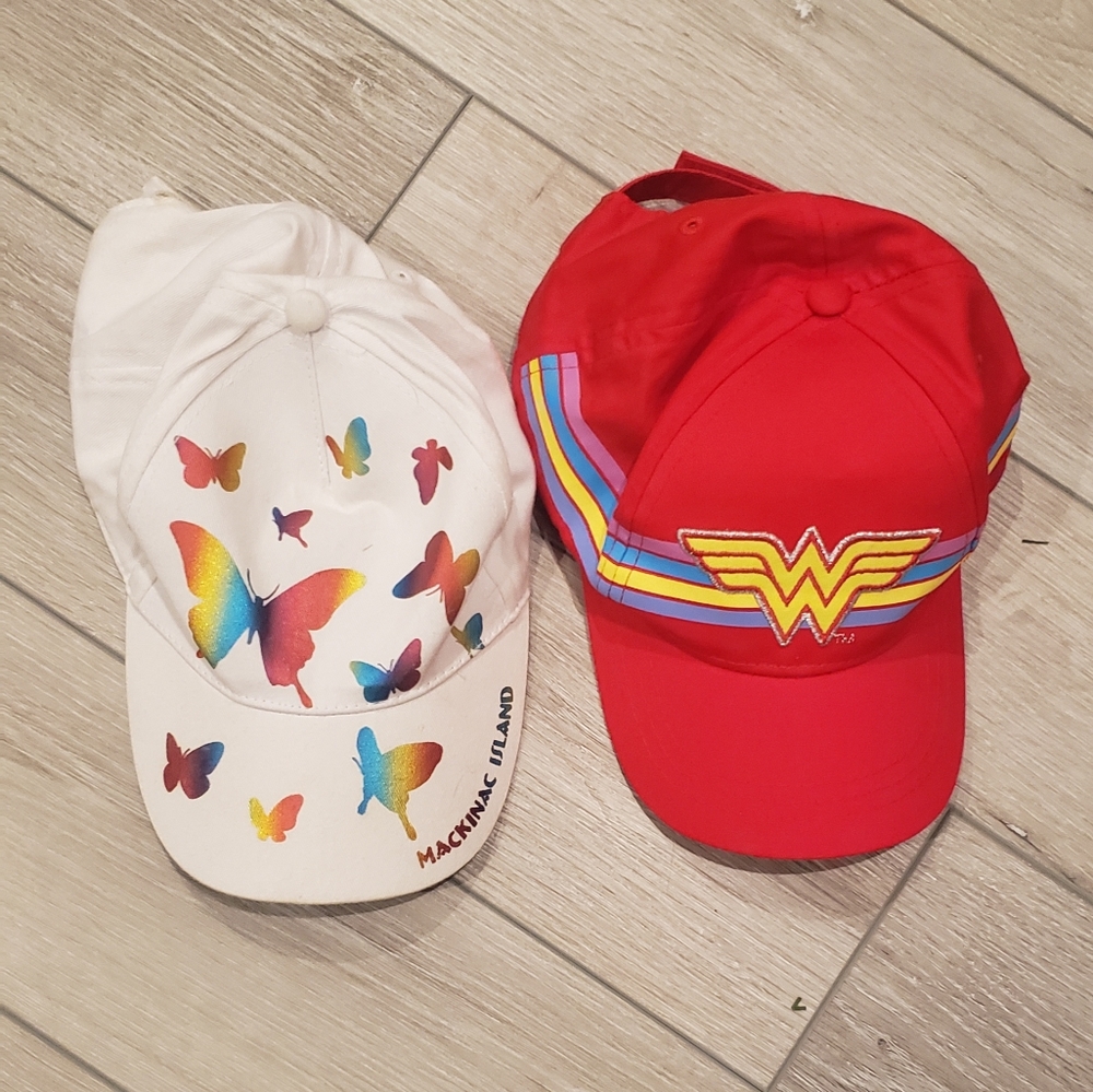 Kids childrens hat wonder women back adjustable both for $10